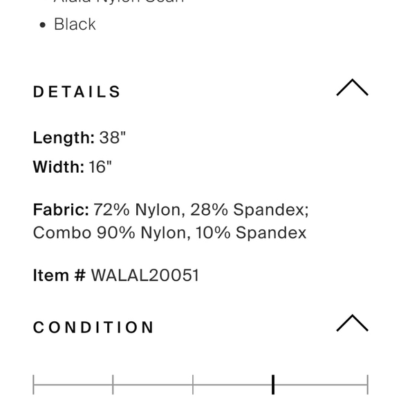 ALALA  Scarf, Black - Picture 6 of 6